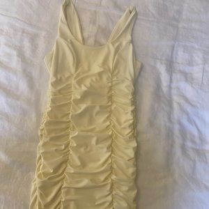 tigermist tight white dress’
